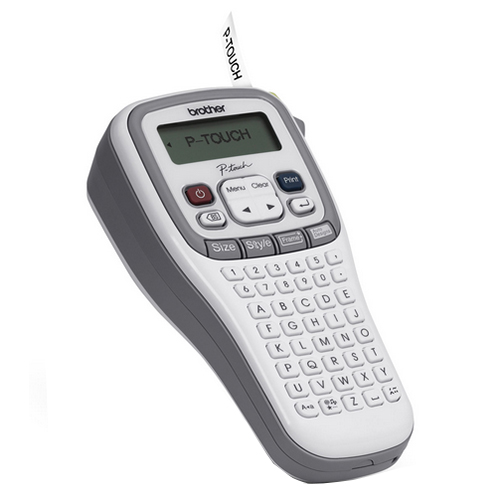 Brother Ptouch PTH105 handheld Label Maker Machine Printers Ink Station