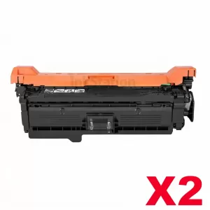 2 x HP CF320A (652A) Compatible Black Toner Cartridge  - 11,500 Pages