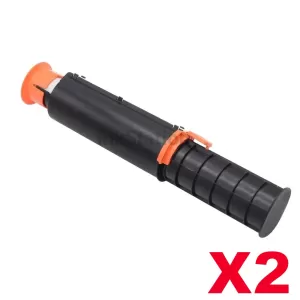 2 x HP 143A W1143A Compatible Black Toner Reload Kit - 2,500 Pages