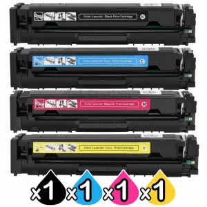 4 Pack HP 416A W2040A-W2043A Compatible Toner Cartridges [1BK,1C,1M,1Y]