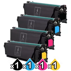 4 Pack HP W2120A-W2123A (212A) Compatible Toner Cartridges Combo [1BK,1C,1M,1Y]
