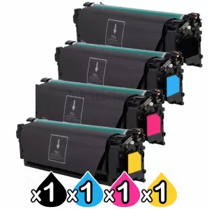 4 Pack HP W2120X-W2123X (212X) Compatible High Yield Toner Cartridges Combo [1BK,1C,1M,1Y]
