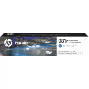 HP 981Y Genuine Cyan Extra High Yield Inkjet Cartridge L0R13A - 16,000 Pages