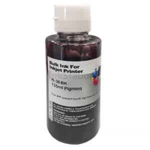 HP 30 Compatible Black Ink Bottle 1VU29AA - 135ml