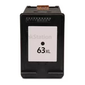 HP 63XL Compatible Black High Yield Inkjet Cartridge F6U64AA - 480 Pages