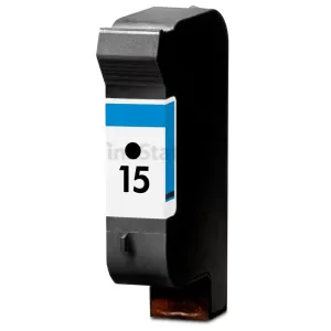 1 x HP 15 Compatible Black Inkjet Cartridge C6615DA