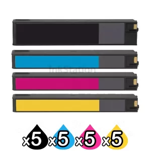 5 Sets of 4 Pack HP 975X Compatible High Yield Inkjet Combo L0S00AA - L0S09AA [5BK,5C,5M,5Y]