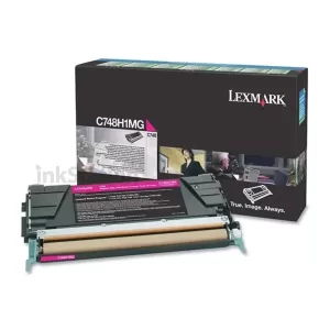Lexmark (C748H1MG) Genuine C748 High Yield Magenta Toner - 10,000 pages