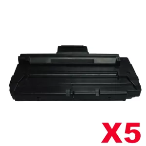 5 x Fuji Xerox Phaser 3116 Compatible Toner Cartridge - 3,000 pages (109R748)