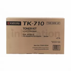 1 x Genuine Kyocera TK-710 Black Toner Cartridge FS-9530DN - 40,000 pages