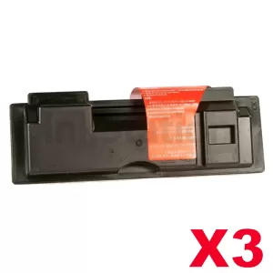 3 x Non-Genuine TK-17 Toner Cartridge For Kyocera FS-1000, FS-1010 - 6,000 pages