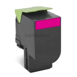 1 x Lexmark (80C8HM0) Compatible CX410 / CX510 Magenta High Yield Toner Cartridge - 3,000 pages