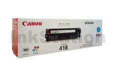 Genuine Canon CART-418C Cyan Toner Cartridge - 2,900 pages