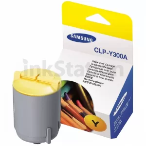 Genuine Samsung CLP-Y300A Yellow Toner - 1,000 pages