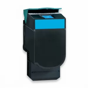 Lexmark (C540H1CG) Compatible C540 / C543 / C544 / C546 / X543 / X544 / X546 Cyan HY Toner - 2,000 pages