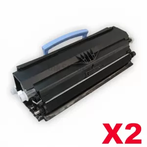 2 x Lexmark X203/X204 Compatible Toner Cartridge X203A11G - 2,500 pages