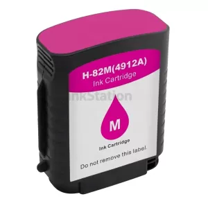 HP 82 Compatible Magenta Inkjet Cartridge C4912A - 3,200 Pages