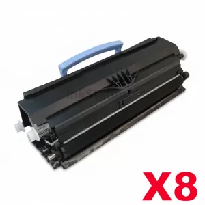8 x Lexmark X203/X204 Compatible Toner Cartridge X203A11G  - 2,500 pages