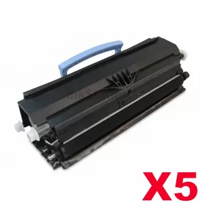 5 x Lexmark X203/X204 Compatible Toner Cartridge X203A11G - 2,500 pages