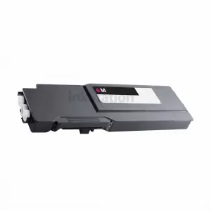 1 x Compatible Dell C3760n/ C3760dn/ C3765dnf Magenta High Yield Toner Cartridge - 9,000 pages