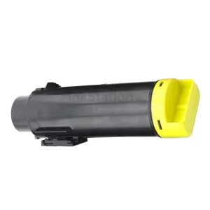 1 x Compatible Dell H625, H625cdw, H825, H825cdw, S2825, S2825cdn Yellow Toner Cartridge - 2,500 pages