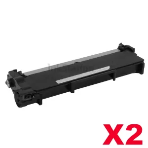 2 x Dell E310, E514, E515 Compatible Black Toner Cartridge - 2,600 pages