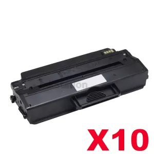 10 x Dell B1260, B1265 Compatible Toner Cartridge - 2,500 pages