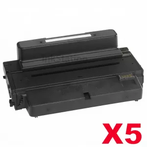 5 x Dell B2375DFW, B2375DNF Compatible Toner Cartridge - 10,000 pages