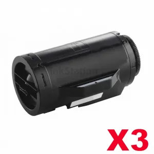 3 x Compatible Dell H815, H815dw, S2810, S2810dn, S2815, S2815dn Black Toner Cartridge - 6,000 pages