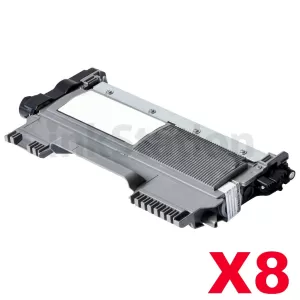 8 x Compatible Brother TN-2030 Toner High Yield - 2,600 pages
