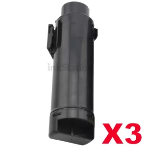 3 x Compatible Fuji Xerox DocuPrint CP315, CM315 Black Toner Cartridge (CT202610) - 6,000 pages