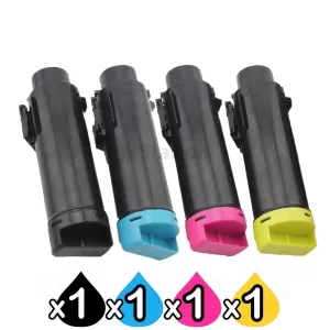 4 Pack Compatible Fuji Xerox DocuPrint CP315, CM315 Toner Cartridges (CT202610-CT202613)