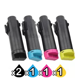 5 Pack Compatible Fuji Xerox DocuPrint CP315, CM315 Toner Cartridges (CT202610-CT202613)