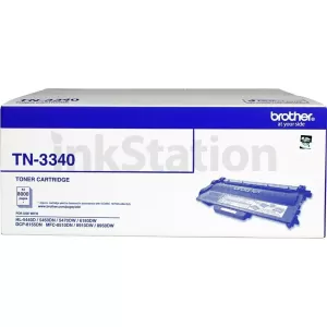 Genuine Brother TN-3340 High Yield Toner - 8,000 pages