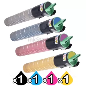 4 Pack Ricoh MP-C2030 MP-C2550 MP-C2050 MP-C2051 MP-C2551 (841520-841523) Compatible Toner Combo [1BK,1C,1M,1Y]
