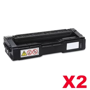 2 x Ricoh SP242 (406483) Compatible Black Toner Cartridge - 6,500 pages