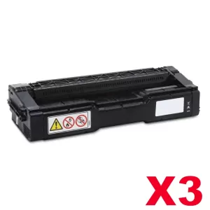 3 x Ricoh SP242 (406483) Compatible Black Toner Cartridge - 6,500 pages