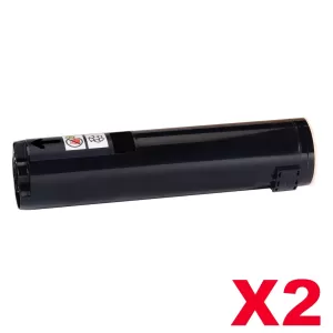 2 x Fuji Xerox DocuCentre C250 C360 C450 Compatible Black Toner Cartridge CT200539 - 26,000 pages