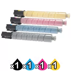 4 Pack Ricoh MP-C4503 MP-C5503 MP-C6003 Compatible Toner Cartridges 841865-841868 [1BK, 1C, 1M, 1Y]