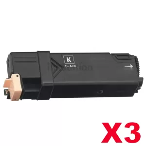 3 x Fuji Xerox DocuPrint C2120 Compatible Black Toner Cartridge - 3,000 pages (CT201303)