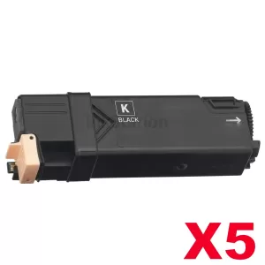 5 x Compatible Fuji Xerox DocuPrint CP305d,CM305df Black Toner Cartridge (CT201632) - 3,000 pages