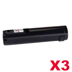 3 x Fuji Xerox DocuCentre C250 C360 C450 Compatible Black Toner Cartridge CT200539 - 26,000 pages
