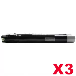 3 x Fuji Xerox DocuPrint CM415AP Compatible Black Toner Cartridge - 11,000 pages (CT202352)