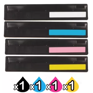 4-Pack Compatible Toshiba e-Studio 2555C, 3055C, 3555C, 4555C, 5055C Toner Cartridges Combo TFC50D [BK+C+M+Y]
