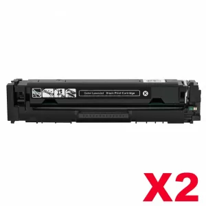2 x HP 215A W2310A Compatible Black Toner Cartridge - 1,050 pages