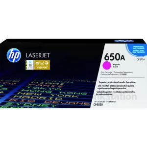 HP CE273A (650A) Genuine Magenta Toner Cartridge  - 15,000 Pages