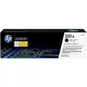 HP CF400A (201A) Genuine Black Toner Cartridge - 1,500 Pages