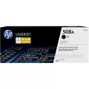 HP 508A (CF360A) Genuine Black Toner Cartridge - 6,000 Pages