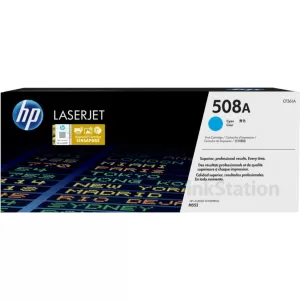 HP 508A (CF361A) Genuine Cyan Toner Cartridge - 5,000 Pages