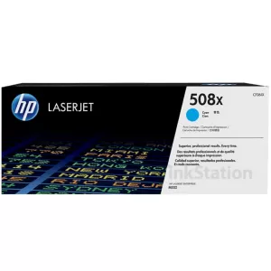 HP 508X (CF361X) Genuine Cyan Toner Cartridge - 9,500 pages